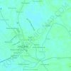 Mappa topografica Tandang Sora, altitudine, rilievo