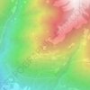 Mappa topografica Cà dé Vedùc, altitudine, rilievo