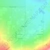 Mappa topografica Ridgecrest, altitudine, rilievo