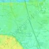 Mappa topografica Les Perlingeons, altitudine, rilievo
