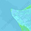Mappa topografica La Mardelle, altitudine, rilievo