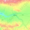 Mappa topografica 同德县, altitudine, rilievo