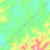 Mappa topografica Mew, altitudine, rilievo