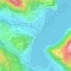Mappa topografica Tavernola, altitudine, rilievo