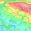 Mappa topografica Dilliec, altitudine, rilievo
