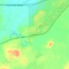 Mappa topografica Piapot, altitudine, rilievo