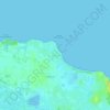 Mappa topografica Le Grand Vieil, altitudine, rilievo
