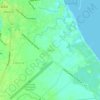 Mappa topografica Pook, altitudine, rilievo