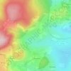Mappa topografica La Framboise, altitudine, rilievo