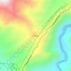 Mappa topografica Villaflora, altitudine, rilievo