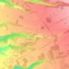 Mappa topografica Les Fabres, altitudine, rilievo