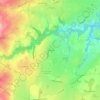 Mappa topografica Les Balmes, altitudine, rilievo