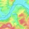 Mappa topografica Tiefenbach, altitudine, rilievo