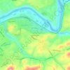 Mappa topografica Haven Heights, altitudine, rilievo