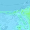 Mappa topografica Noordschans, altitudine, rilievo
