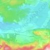 Mappa topografica Faak am See, altitudine, rilievo
