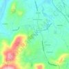 Mappa topografica Ravenwood, altitudine, rilievo