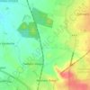 Mappa topografica Brockhampton, altitudine, rilievo