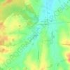 Mappa topografica La Chaume, altitudine, rilievo