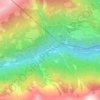 Mappa topografica Iselle, altitudine, rilievo