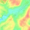Mappa topografica Les Buffats, altitudine, rilievo