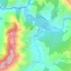 Mappa topografica Villamoréi, altitudine, rilievo