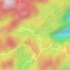 Mappa topografica 旗山国家森林公园, altitudine, rilievo