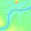 Mappa topografica Korta, altitudine, rilievo