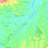 Mappa topografica Palmeras, altitudine, rilievo