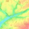 Mappa topografica La Riblerie, altitudine, rilievo