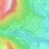 Mappa topografica Savouraire, altitudine, rilievo