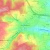 Mappa topografica Rechtenbach, altitudine, rilievo