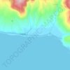 Mappa topografica Bonbon, altitudine, rilievo