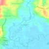 Mappa topografica East Migpulao, altitudine, rilievo