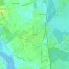 Mappa topografica Sedgefield, altitudine, rilievo