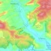 Mappa topografica Einöd, altitudine, rilievo
