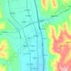 Mappa topografica 长宁镇, altitudine, rilievo