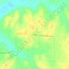 Mappa topografica Whitton, altitudine, rilievo