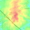 Mappa topografica Campbell Hill, altitudine, rilievo