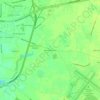 Mappa topografica Mount Hermon, altitudine, rilievo