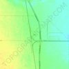 Mappa topografica Etter, altitudine, rilievo
