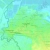Mappa topografica Nueva Aurora, altitudine, rilievo