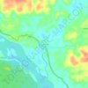 Mappa topografica Dureno, altitudine, rilievo