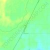 Mappa topografica Pingree, altitudine, rilievo
