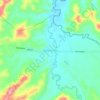 Mappa topografica Paila Arriba, altitudine, rilievo