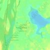 Mappa topografica cienaga, altitudine, rilievo