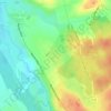 Mappa topografica Rond Chêne, altitudine, rilievo