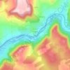 Mappa topografica Plagnol, altitudine, rilievo