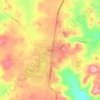 Mappa topografica Guyra, altitudine, rilievo