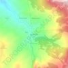 Mappa topografica Mezzana Salice, altitudine, rilievo